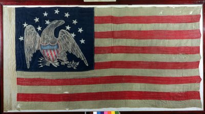 American flag, c.1781 by American School